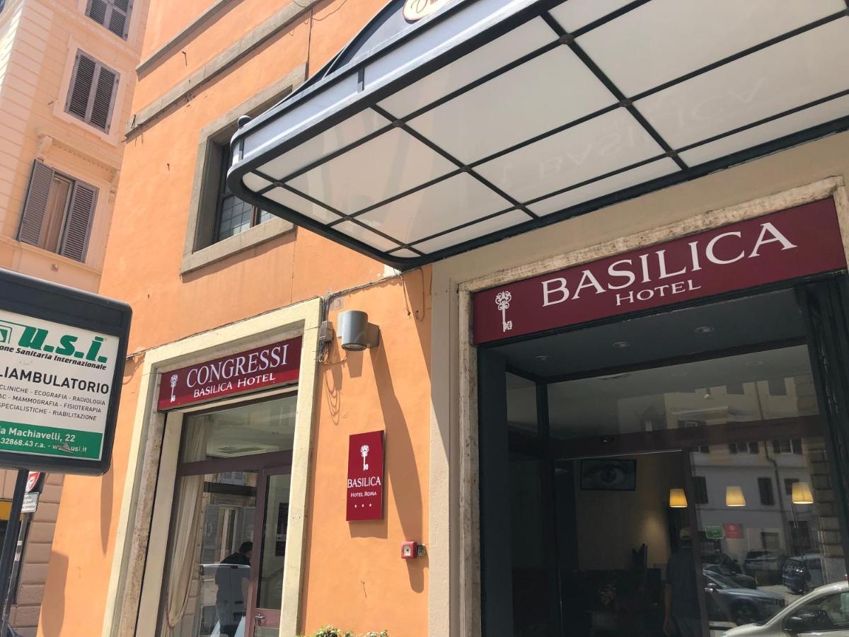 Basilica Hotel Rome Bagian luar foto